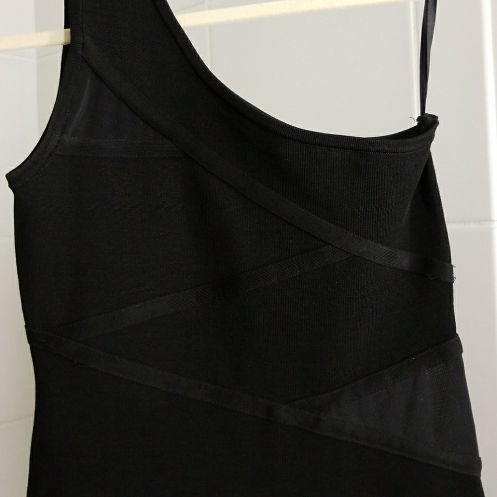 Bebe little black dress. - Picture 3 of 8